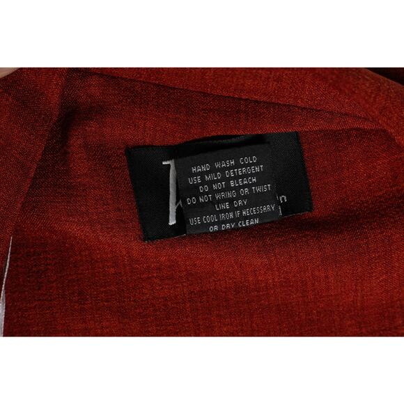 KS Collection Size 12 Jacket and Tank Top Tailored Coordinating Set Rustic Red - Picture 6 of 10